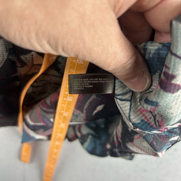 The Limited Multicolor Ruffled Halter Blouse - Picture 7 of 8